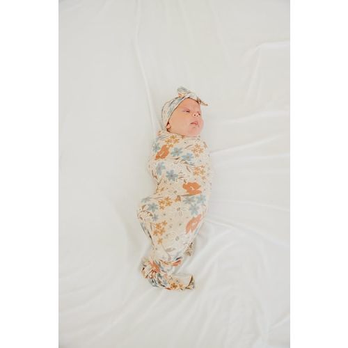 Copper Pearl Baby Swaddle Blanket - Premium Knit Baby Blanket, Large Soft Stretchy Receiving Blankets for Baby Boy and Girl, Swaddles for Newborn, Infant, and Toddler (Eden)