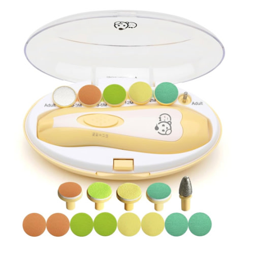 Baby Nail Trimmer 21 in 1, (Yellow)