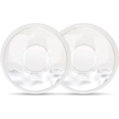 2pcs Breastmilk Catcher Cups Multipurpose Transparent Breast Shells Nursing  Cups