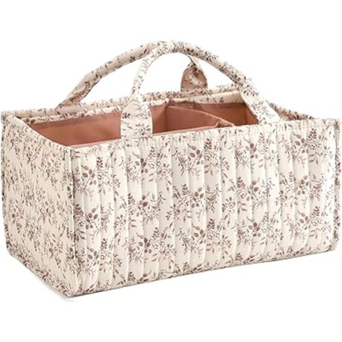 Floral Diaper Caddy