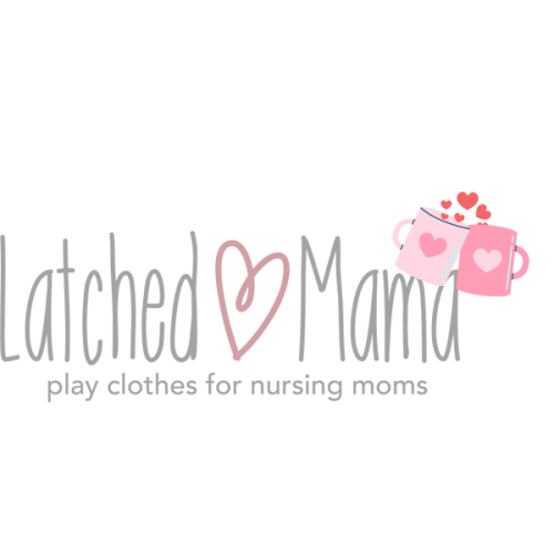 Latched Mama Coastline Cotton Zip Nursing Dress