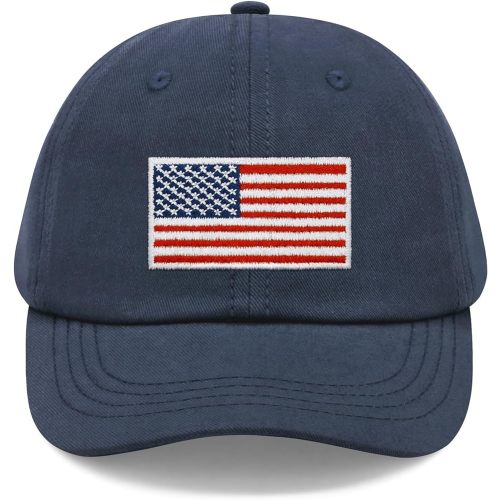 Sarfel Toddler Baseball Cap - USA Flag Design, American Style, Infant & Kids Sizes