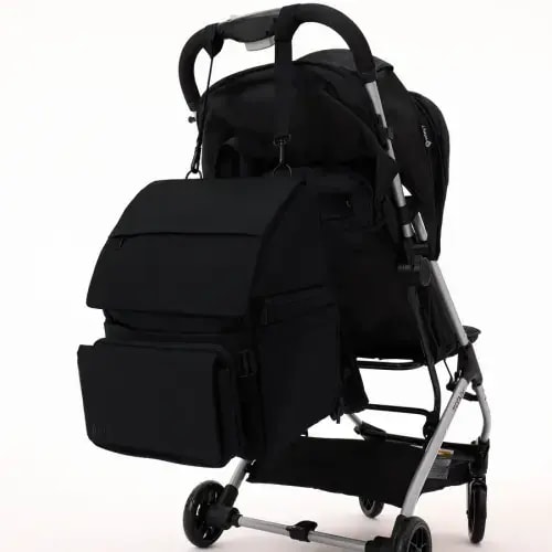 BÉIS 'The Ultimate Diaper Backpack' in Black - Best Backpack Diaper Bag in Black