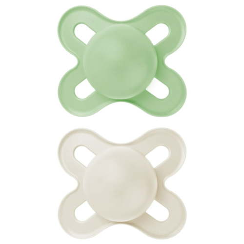MAM Original Matte Pacifier, 0-2 Months, Unisex, 2 Pack