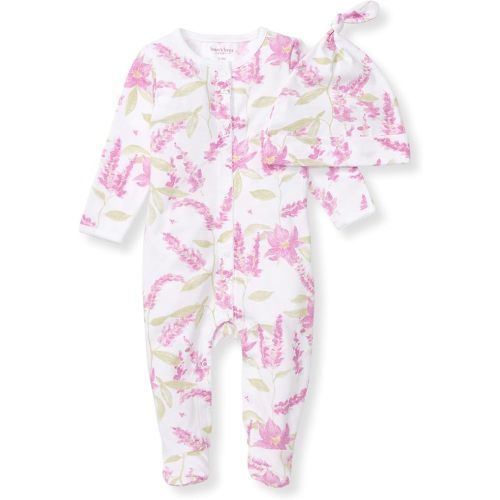 Burt's Bees Baby Baby Girls Romper - 100% Organic Cotton, One-Piece Shortall Girl Outfit for Sizes Newborn to 24 Months