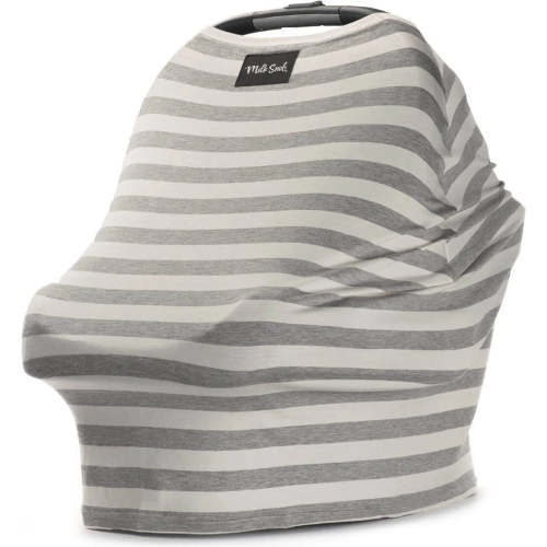 Milk Snob Cover | Cream & Grey Stripe