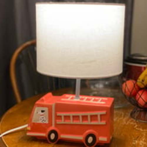 Firetruck Table Lamp