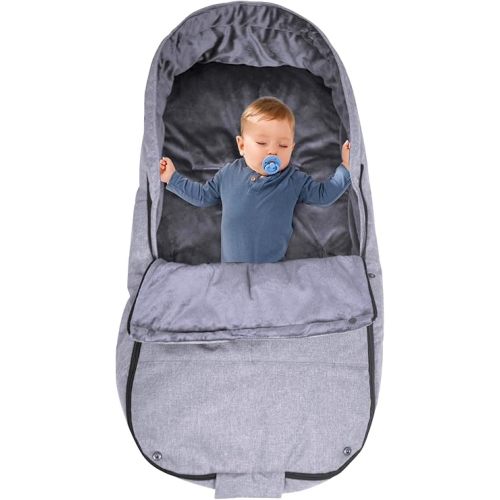 tupi Swaddle Blankets, Baby Girls Boys Sleeping Bag for Crib Stroller, Warm Stroller Blanket for Winter, Ideal Gift for Baby Mom, 17x35 inch