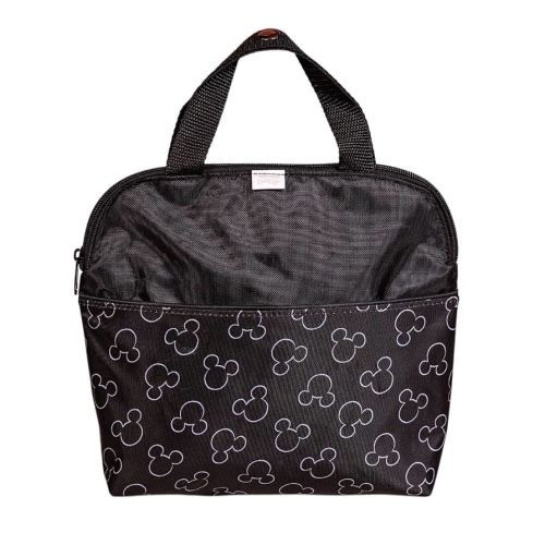 J.L. Childress Disney Baby MaxiCOOL Breast Milk Cooler Travel Bag - Insulated Baby Bottle Storage Bag, Portable Organizer Pack for Moms, Includes Ice Pack, Fits 4 Bottles - Mickey Mouse