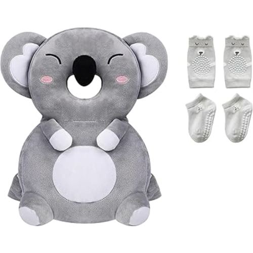 Baby Toddler Head Protector, Baby Head Protection Backpack, Adjustable, Lightweight and Breathable (Koala)