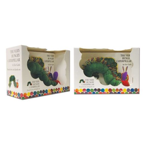 The Very Hungry Caterpillar Board Book and Plush - by Eric Carle (Mixed Media Product)