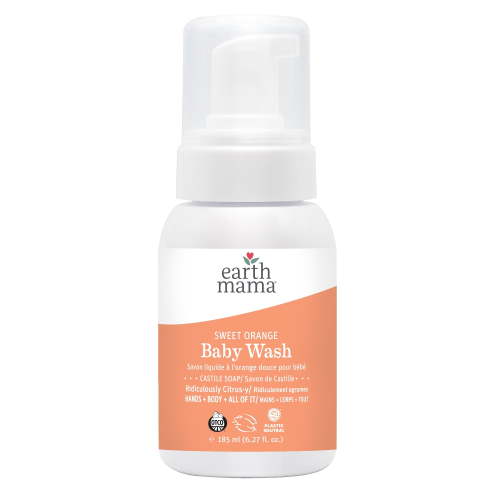 Earth Mama Sweet Orange Baby Wash 6/185Ml - Walmart.ca