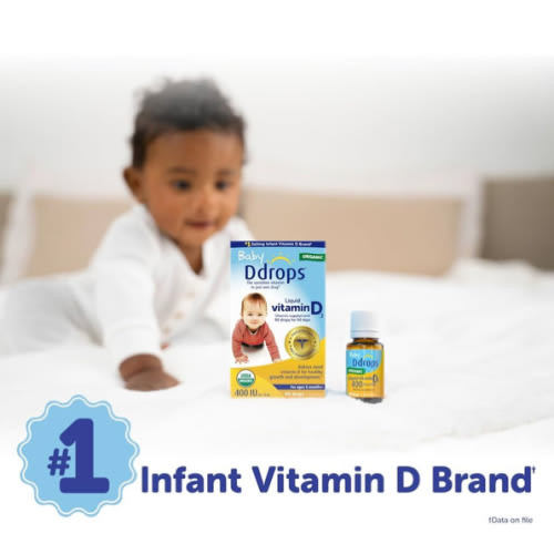 Ddrops Organic Baby Vitamin D Drops