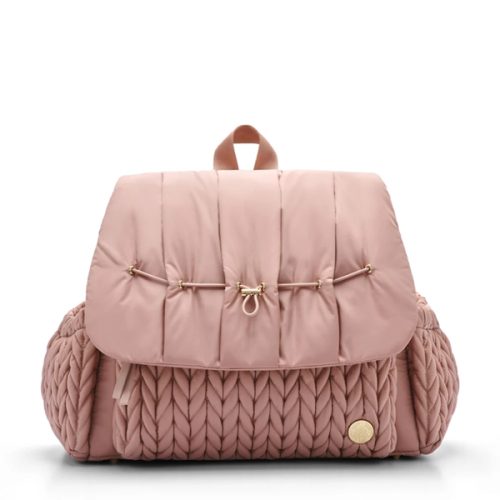 Levy Backpack Diaper Bag- Dusty Rose