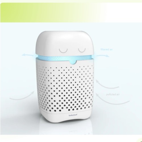 Bebcare Air Light-weight Portable Purifier with H11 EPA Virus Filter – Bebcare: World's First Emission Free Digital Baby Monitor