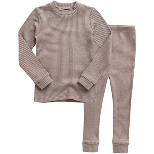 VAENAIT BABY 6M-12Y Kids Unisex Girls & Boys Soft Comfy Modal Tencel Shirring Sleepwear Pajamas 2pcs/4pcs Set