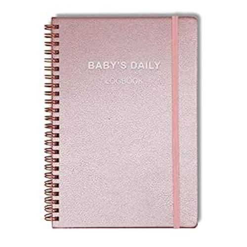 Amazon.com: Baby's Daily Log Book - Baby Planner for Newborn with 152 Pages for Feed, Sleeping, Diaper, Awake Time to Track Baby's Schedule - Rose PU Cover : Baby