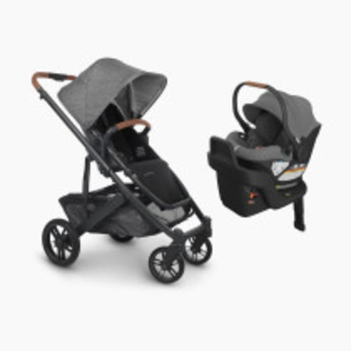 UPPAbaby Aria Infant Car Seat & Cruz V2 Stroller Travel System - Greyson