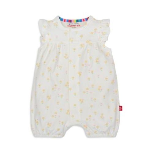 Girls' Evangeline Ruffled Romper - Magnetic Me