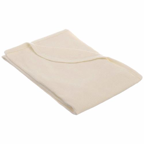 American Baby Company 100% Cotton Thermal Waffle Swaddle Blanket, Soft, Breathable & Stretchy, Cream, 30" x 40" for Boys and Girls, Perfect for Swaddling, Travel and Gifting 1 Pack 30" X 40" Cream