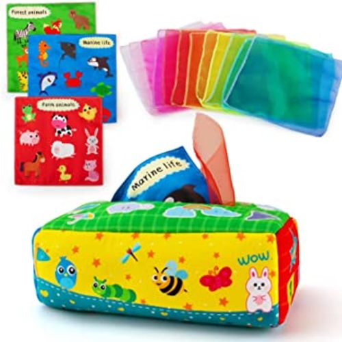 teytoy My First Baby Tissue Box Toy for Babies 6-12 Months