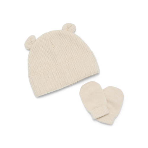 Wonder Nation Baby Beanie and Mitten Set