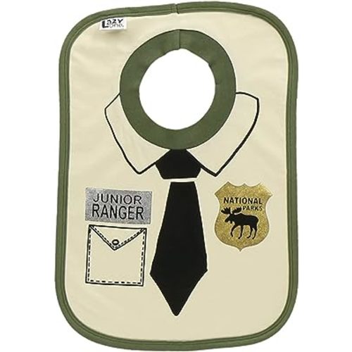 LazyOne Animal-Print Baby Bibs, Cute Baby Shower Gifts, One Size