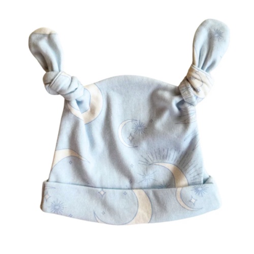 Double Knot Beanie | Celestial Blue JERSEY – Little and Fern