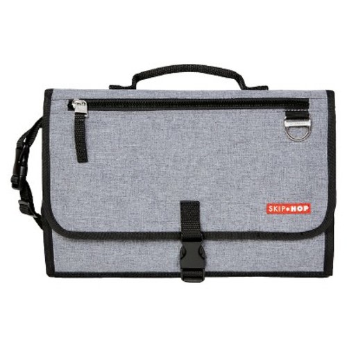 Skip Hop Pronto Baby Changing Station & Diaper Clutch, Color: Heather Gray