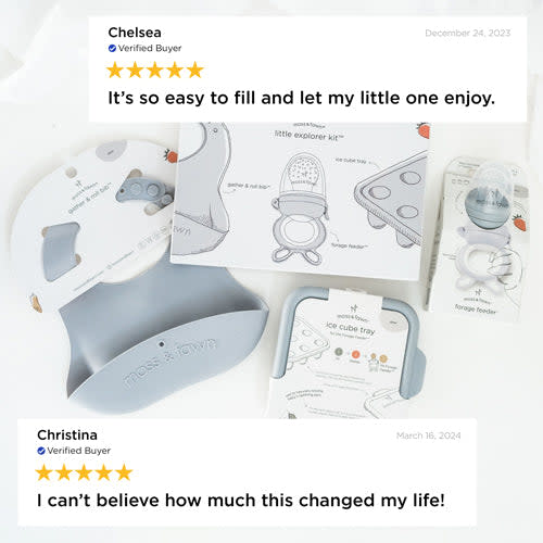 Solids & Teething Bundle – Moss & Fawn