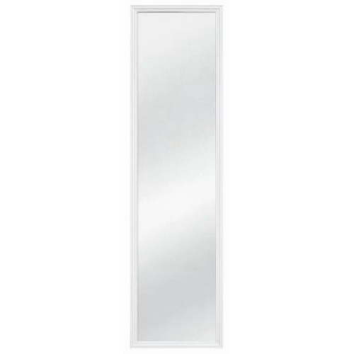 Mainstays 13x49 White Rectangle Large Wall Mirror for Bathroom or Living Room