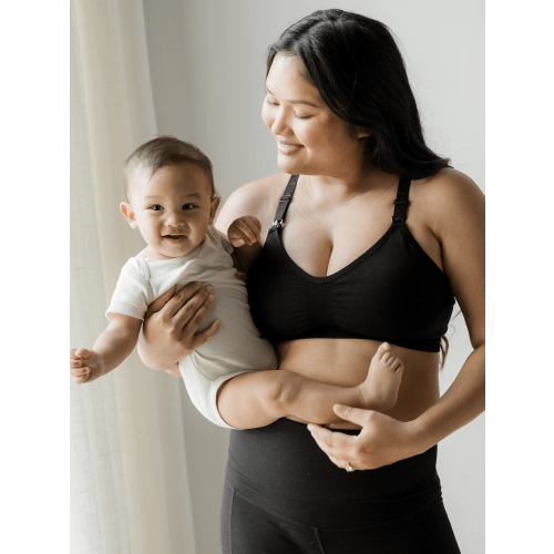 Hands-Free Pumping & Nursing Bra | French Blue - Kindred Bravely