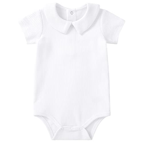 pureborn Baby Boys Girls Bodysuit Super Soft Cotton Romper 0-24 Months