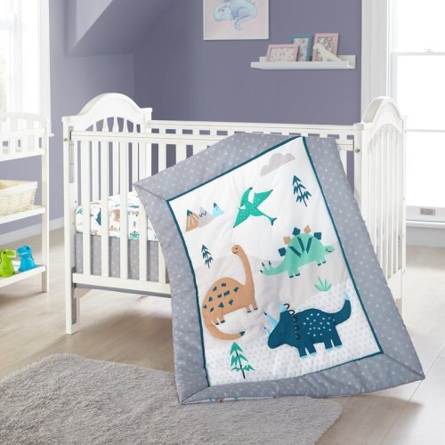 Zoomie Kids Cantara 3 Piece Crib Bedding Set & Reviews | Wayfair