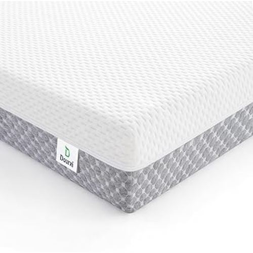 Amazon.com: Dourxi Mini Crib Mattress, 38x24X4 Inch Dual Sided Comfort Gel Memory Foam, Breathable Premium Baby Mattress for Mini and Portable Cribs w/Removable Outer Cover - White&Grey : Baby