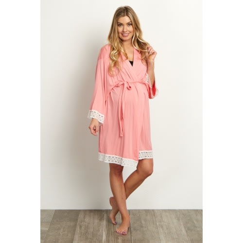 Pink Blush Maternity Robe + $50 Gift Card