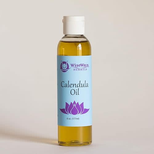 Organic Calendula Natural Skin Care Oil for Sprains, Bruises and Swellings
