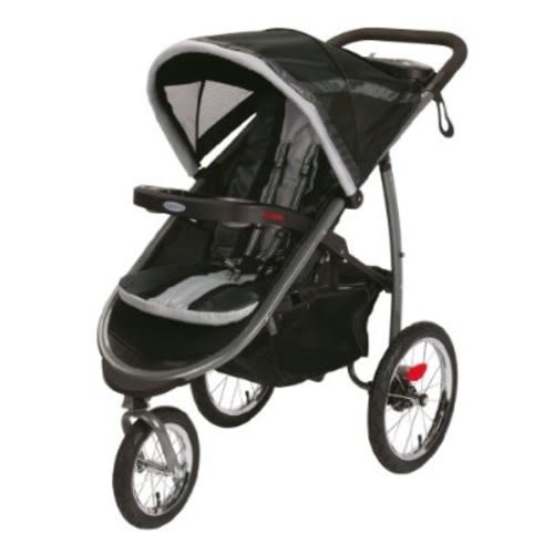 2014 Graco FastAction Fold Jogger Click Connect Stroller, Gotham
