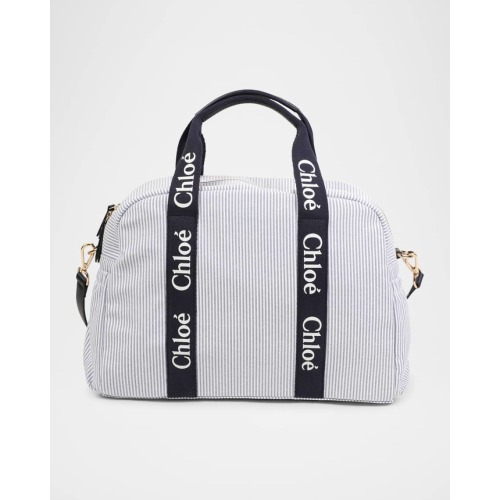 Stripe Logo Changing Bag