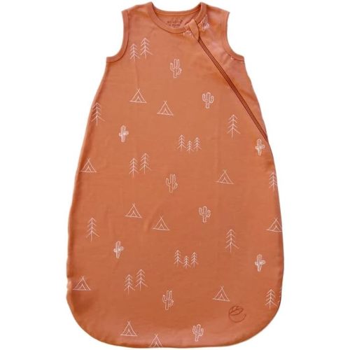 Ecolino Organic Cotton Baby Sleep Sack - 2-Way Zipper Baby Wearable Blanket - Toddler Sleeping Bag Sack - 18-36 Months - Desert
