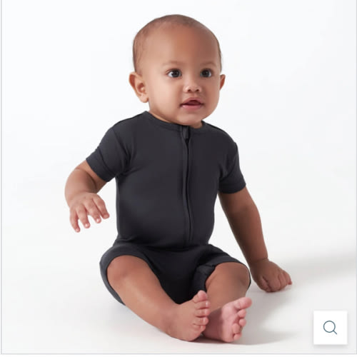 Baby Shadow Buttery Soft Viscose Made from Eucalyptus Snug Fit Romper – Gerber Childrenswear
