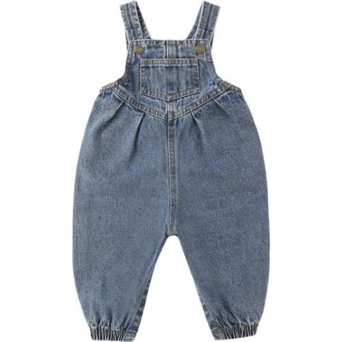 Denim Overalls, 3-6M