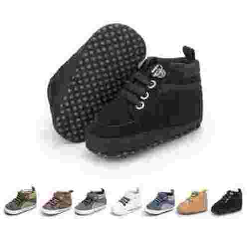 HsdsBebe Baby Girls Boys Booties Infant Walking Shoes Soft Soled Shoes for First Walkers 3-18 Months
