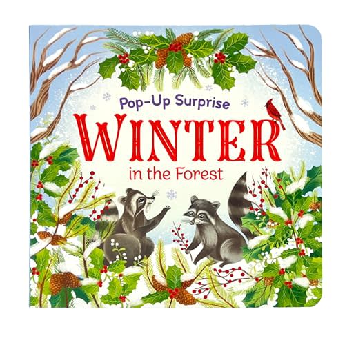 Winter In The Forest Deluxe Lift-a-Flap & Pop-Up Seasons Children's Board Book (Lift-a-flap Surprise) (Pop-Up Surprise)