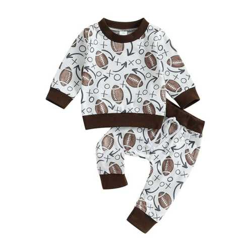 Unisex Baby Long Sleeve Football 2-Piece Outfit Set
– The Trendy Toddlers