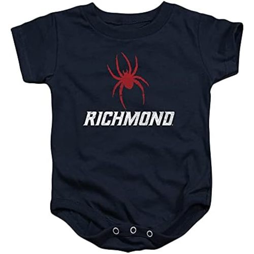 University of Richmond Official Distressed Primary Logo Unisex Infant Snap Suit for Baby