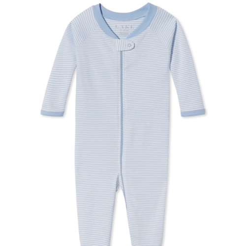 LAKE | Baby | Pima Cotton Pajamas | French Blue Baby Sleeper