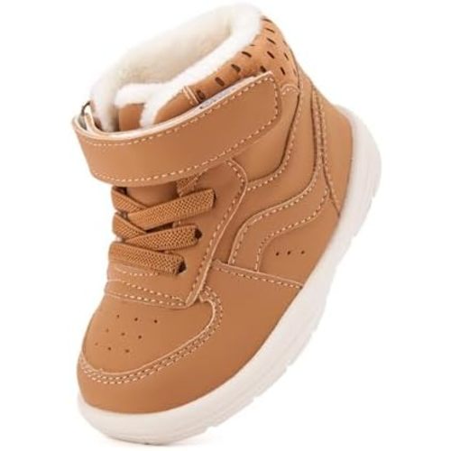 BMCiTYBM Baby Snow Boots Boys Girls Winter Infant Shoes Anti-Slip 6 9 12 18 24 Months Faux Fur