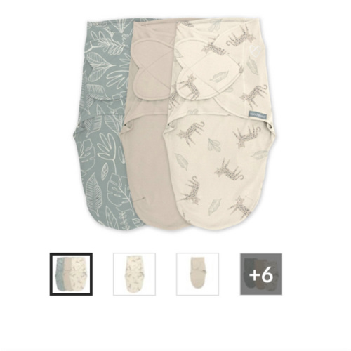 SwaddleMe Original Swaddle Adjustable Baby Wrap with Quick Change, Born Free, Size S/M, Ages 0-3m, 3-pk | Canadian Tire