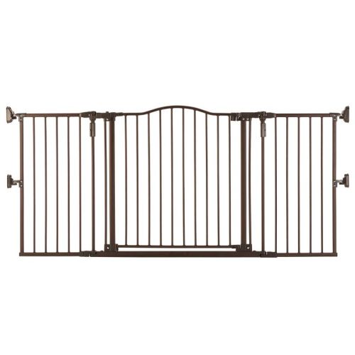 Toddleroo by North States Gathered Home Baby Gate - Matte Bronze - 38.3"-72" Wide